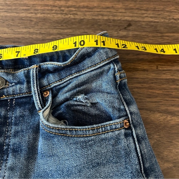 ❤️ GRLFRND KAROLIMA Distressed Blue Skinny Jeans 24x27 - Picture 8 of 11